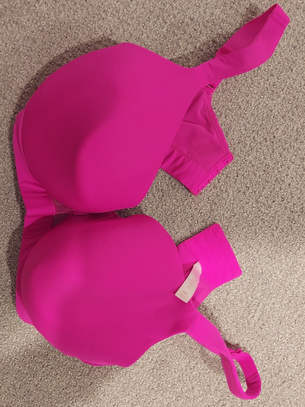 Cacique Seamless Padded Bra - Hot Pink